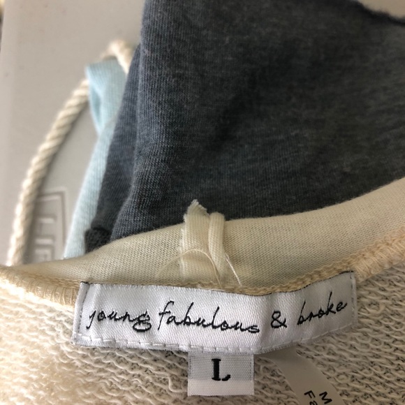 YOUNG FABULOUS & BROKE EBERHART TIE DYE JUMPSUIT - Picture 9 of 11